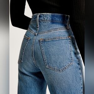 Abercrombie & Fitch 90s straight ultra high rise